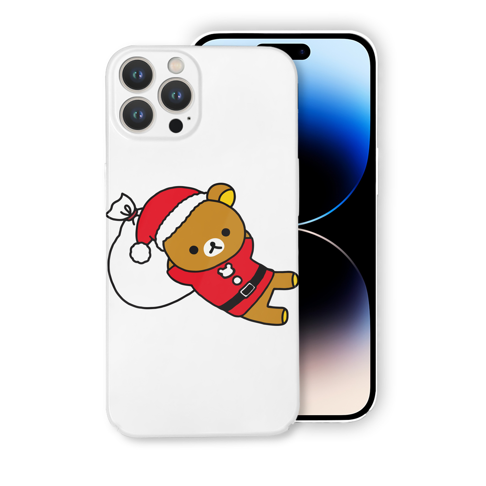 （画像用） リラックマ リラックマ キイロイトリ Rilakkuma Korilakkuma Kiiroitori 【iPhone 14シリーズ対応】ハードケース